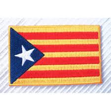 ESCUT BRODAT ESTELADA BLAVA 813