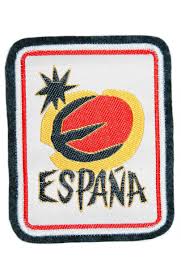 ESCUDO BORDADO ESPAÑA MIRO