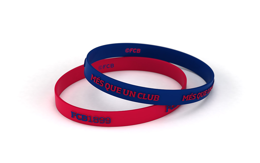 PULSERA FCB ADU DUO BLAUGRANA