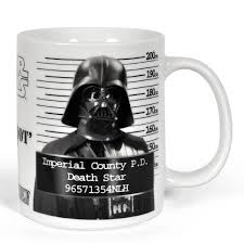 DARTH VADER FICHADO TAZA CERAMICA STAR WARS