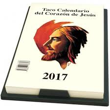 2017 CALENDARIO SAGRADO CORAZON  GIGANTE