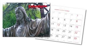 2017 CALENDARIO SAGRADO CORAZON PARED CON FALDILLA