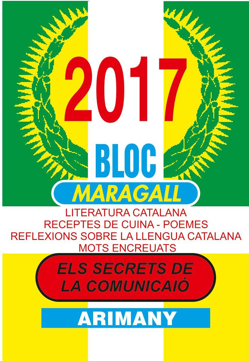 2017 BLOC MARAGALL PETIT