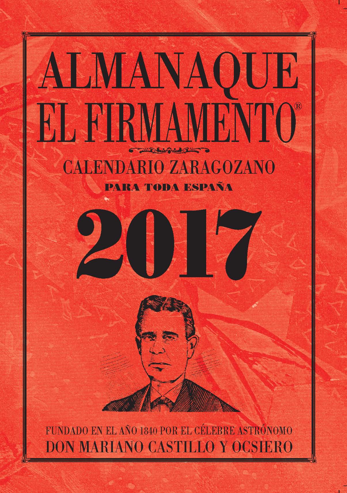 2017 ALMANAQUE ZARAGOZANO ( ROJO )