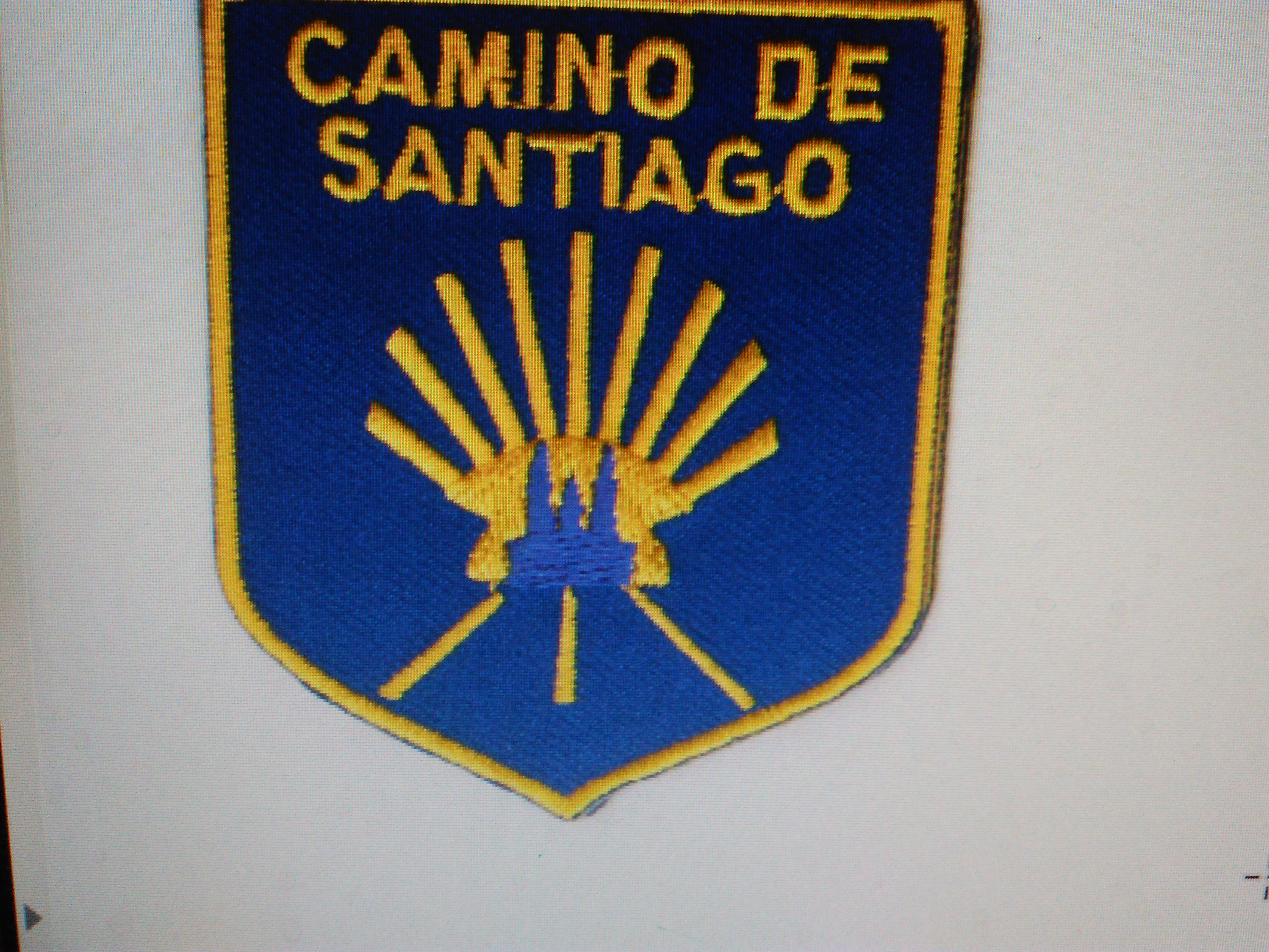 ESCUDO BORDADO CAMINO DE SANTIAGO