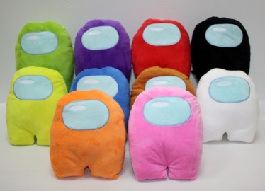 MUÑECO PELUCHE AMONG US 20Cm ( 10 Colores) x 5