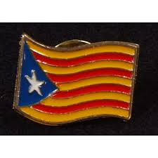 PIN ESTELADA  CATALUNYA