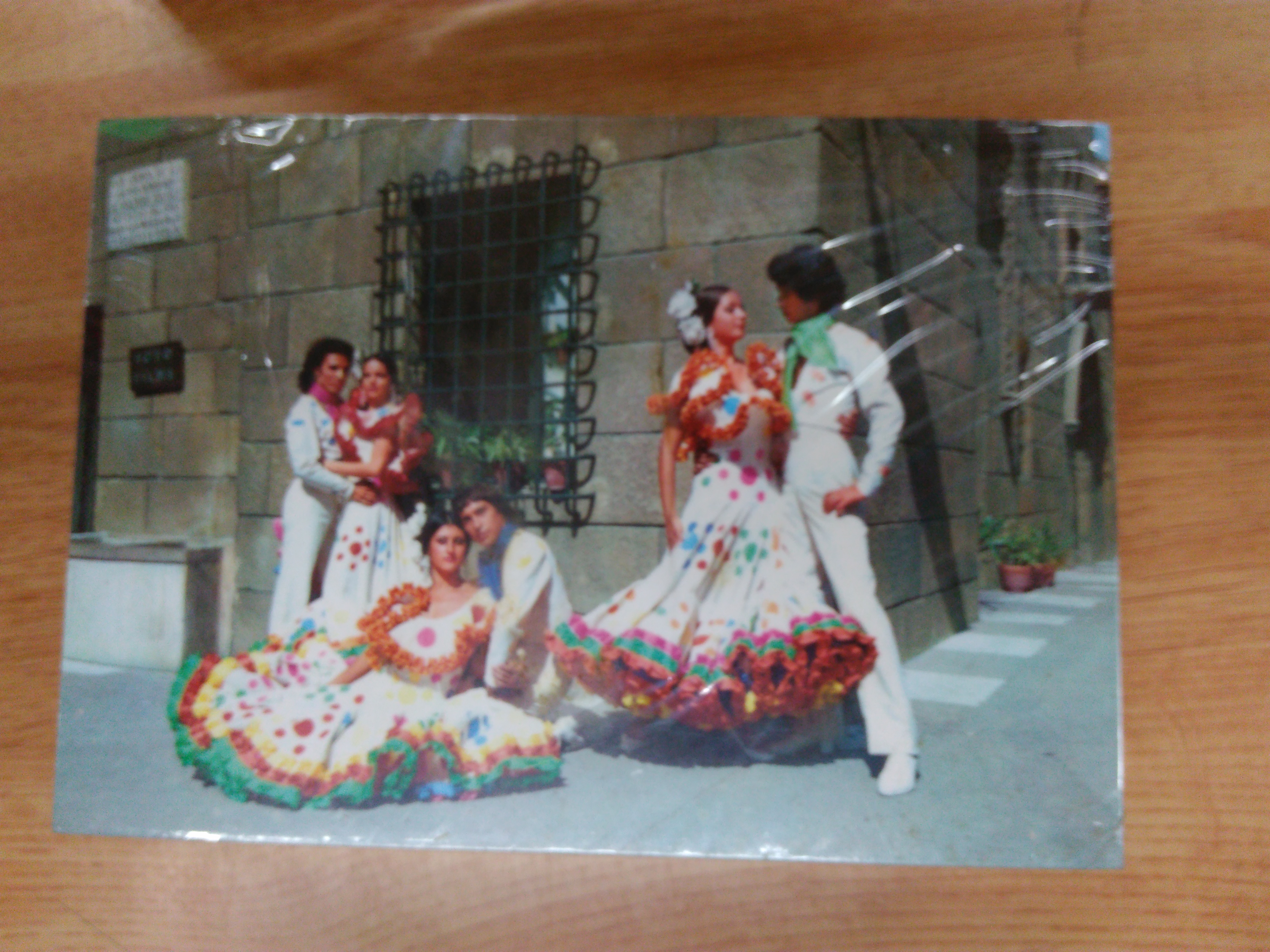 POSTAL CUADRO FLAMENCO (10X15 CM) ( 100 u )