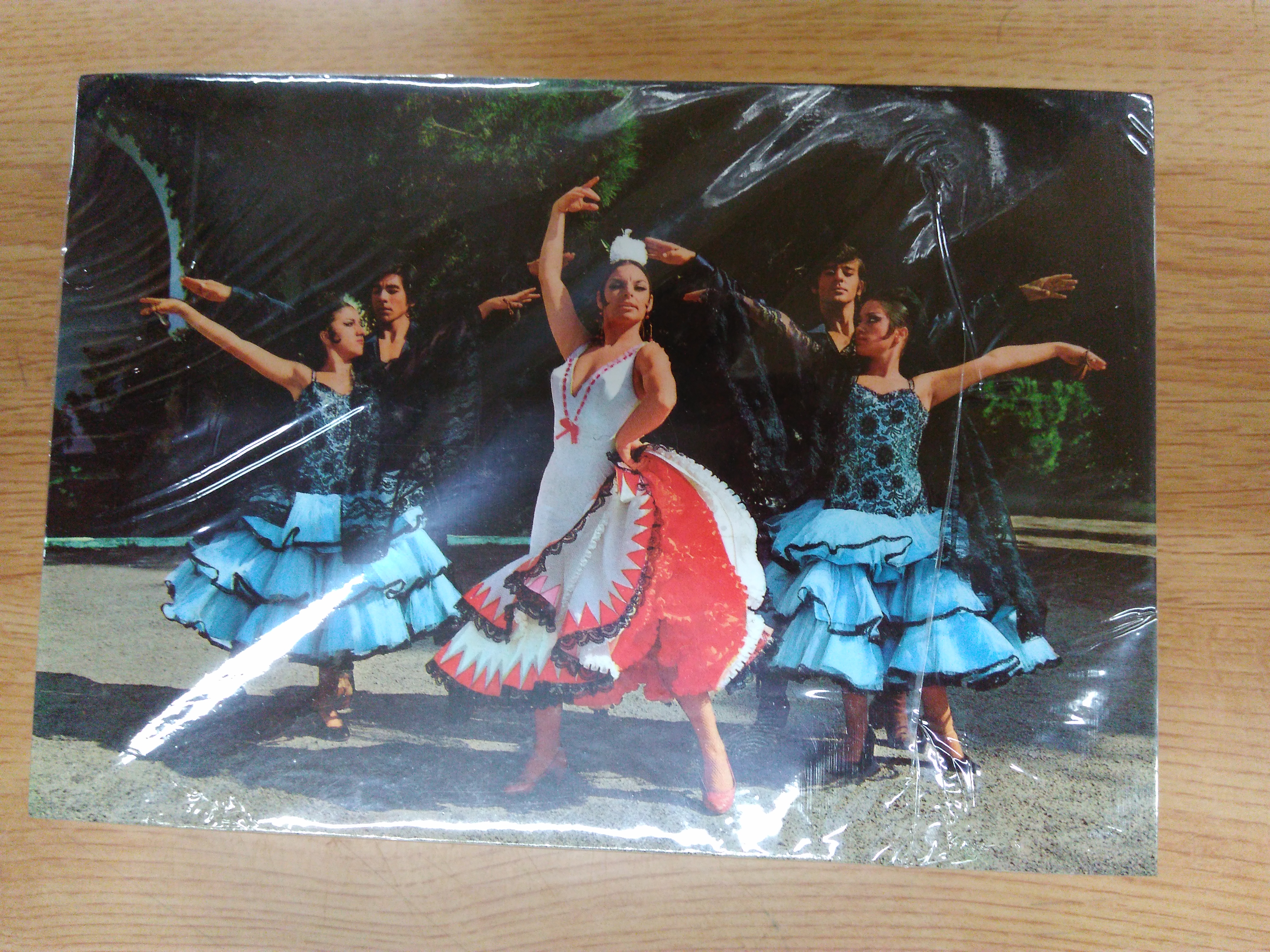 POSTAL CUADRO FLAMENCO (10X15 CM) ( 100 u )