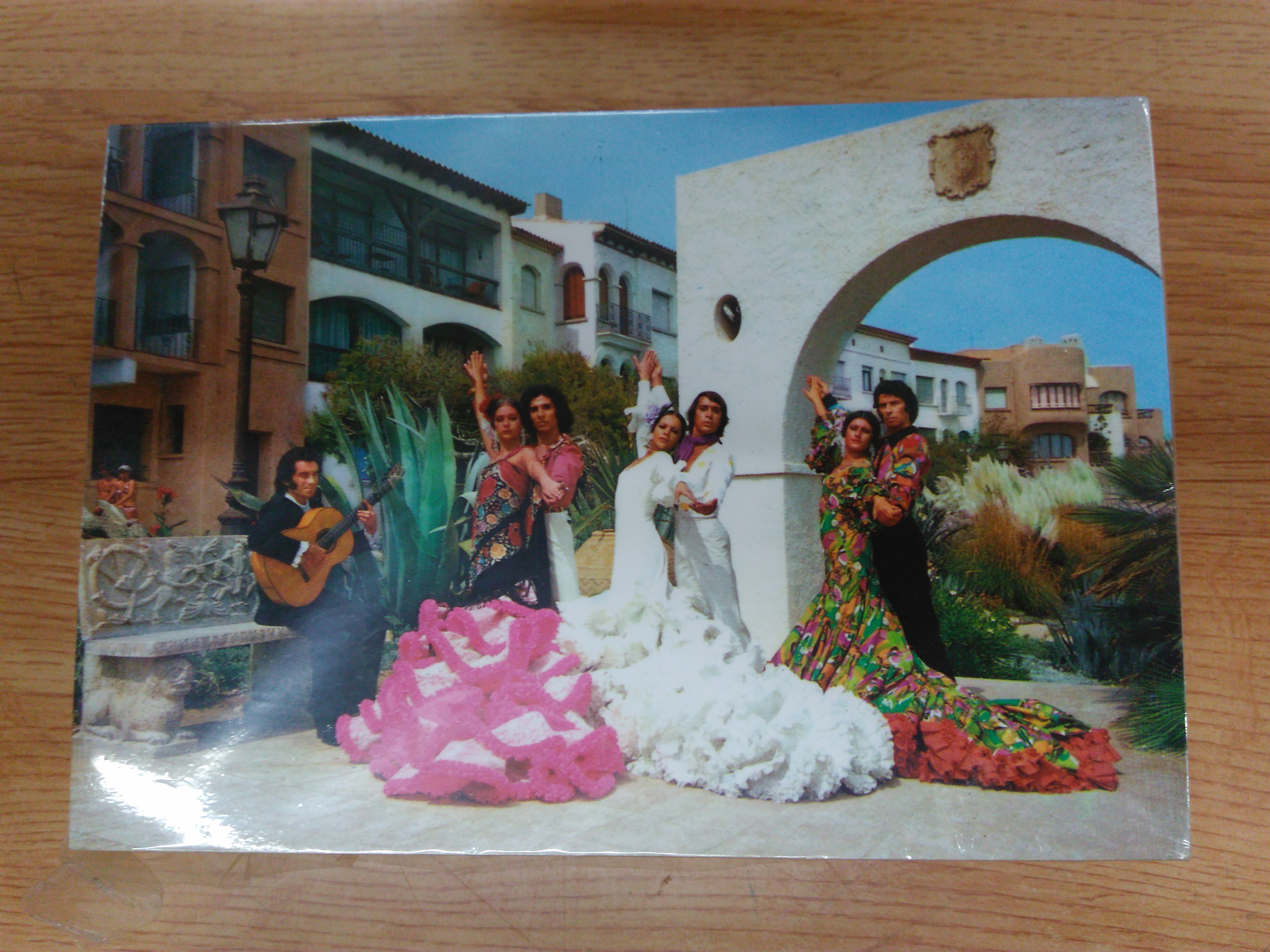 POSTAL CUADRO FLAMENCO (10X15 CM) ( 100 u )