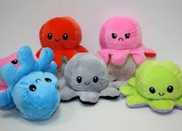 PULPO REVERSIBLE PELUCHE 18 Cm