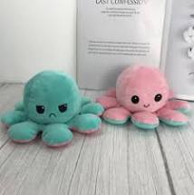 PULPO REVERSIBLE CON LUZ 18 Cm